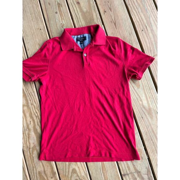 Banana Republic Men's Dress Polo. Red. Size Small. Pullover. - Picture 1 of 7